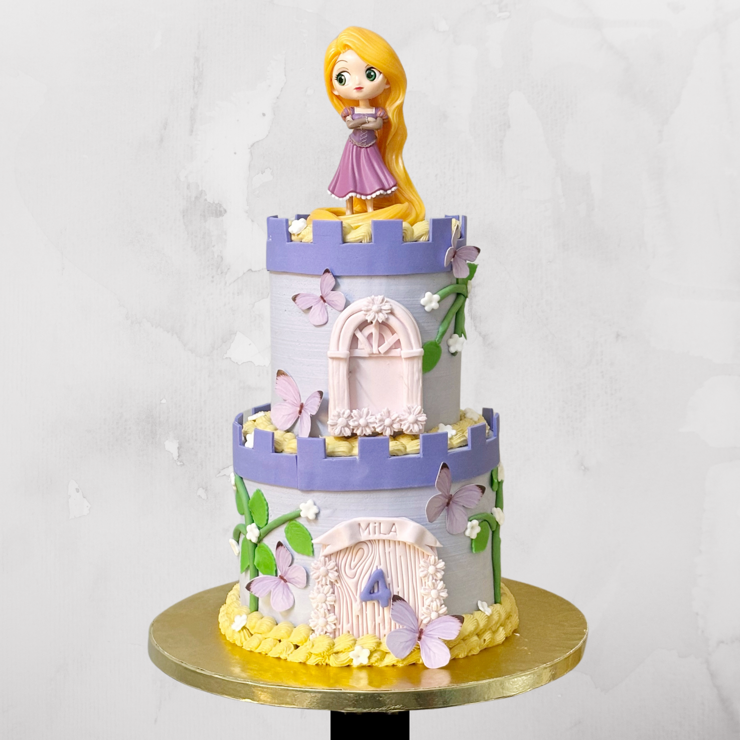 Rapunzel Tower Cake